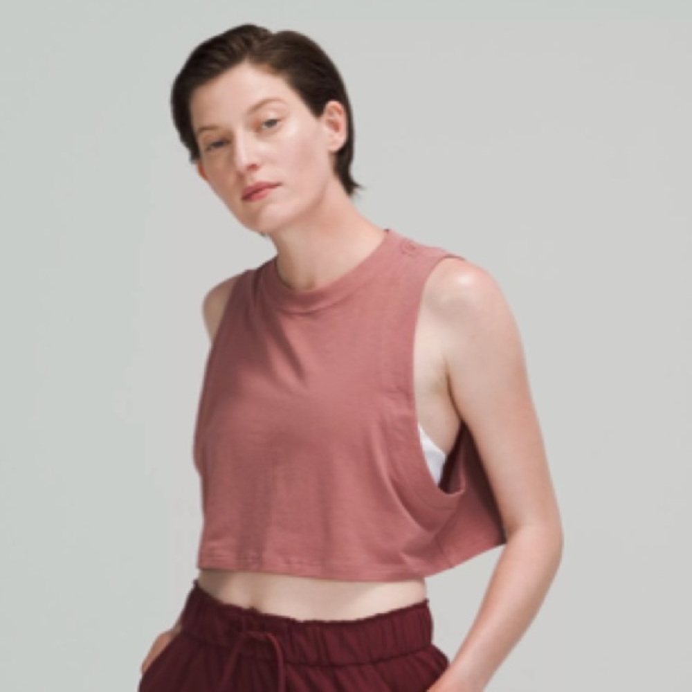 Lulu lemon all yours crop tank top